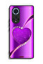غطاء حماية لهاتف Honor 50 Pro بتصميم قلب لامع - 2