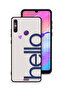 Huawei Enjoy 20e Protective Case Cover Hello