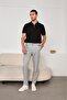 Men's New Season Jogger Pants Regular Fit Jogger Pants with Flap Button Detail - 5