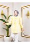 Women's Buttoned Tie-Up Yellow Shirt