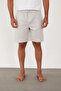 Men's Linen Shorts Elastic Waist Baggy Relaxed Fit - 2