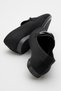 Women's Buckle Knitwear Shoes Black - 4