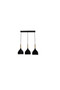 Pendul Player 3XE27 IP20, Negru - Erste - 2