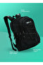 Iconic 8 Lightweight Durable Schoolbag 24 inch- Black - 4