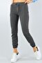 Men's Large Size Rubber Leg Anthracite Sweatpants - 2