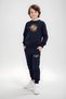 Boy's Crewneck Champions Printed Tracksuit Set