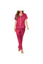 Women's Luxurious Silk Satin Pajama Set - Soft and Comfortable Short Sleeve Nightwear