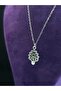 Peacock Model Stylish Minimal Design Steel Necklace Suitable for Daily Use - 3