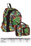 3D Rhino Detailed School Bag (L5263) and Thermo Lunchbox (L7263) Set - Men - 3
