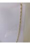 Xuping Oval Paperclip Chain Gold Necklace 45 cm - 2