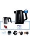 HD7301/00 Tea Maker, 1.9 L Capacity, 360º Rotating Base, Cable Winder, Black - 9