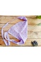 Handmade Lace Fabric Lace-Up Bandana – Vintage Triangle Style