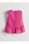 Lcw Kids Regular Fit Poplin Flounced Girl Blouse (S5) - 4