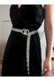 Women'S, Shiny, Diamond Crystal Stone Waist Chain - 2