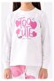 Girl's Double Suit - Cream Karanfil - 2