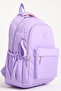 School Backpack Daily Bag with Laptop Compartment for Girls Boys Lilac Primary School - Middle School - High School - 2