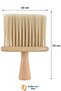 ® 2 Pieces Wooden Handle Soft Bristle Brush Detailed Dust Removal Cleaning Brush for Car - 6