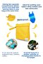 Mamikids Wet&dry Waterproof Wet Dry, Dirty Clean, Beach, Pool Nursery Functional Yellow Bag - 3
