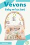 Baby Reflux Bed, Zippered, Washable Cover, Special Production, 100% Cotton Fabric - 2