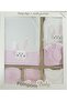 Newborn 0-3 Months Rabbit Embroidered Patterned 10 Piece Hospital Discharge Set - 7
