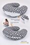 Breastfeeding Pillow Cushion, Cotton Fabric - Padded Pillow 60X60 cm - 2