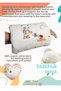 Practical Breastfeeding Support Arm Pillow 100% Organic Cotton Colorful Stars Breastfeeding Pillow - 5