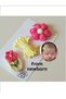 Newborn Baby Buckle 3-Piece Clip Baby Hairless Baby Buckles