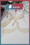 Wooden Swan Patterned Baby Dress and Clothes Hanger - Set of 6 - 3