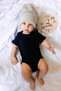Newborn baby photography cards wooden 1/12 month baby gift - 2