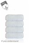 4-Piece Hotel Logo Bath Towels - 70X140 Cm, 490 Gr, 100% Cotton, Spa and Hotel Towels - 3