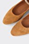Camel Leather Women's Casual Shoes - 5