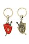Abhaz Flag And Wedge Keychain - 6