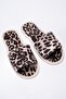 Printed Slippers Towel Bathroom Home Hotel Slippers Non-Slip Thin Open Toe