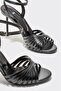 Black Women's Heeled Sandals - 3
