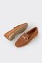 Camel Deri Kadın Loafer - 3