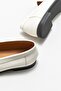 Beige Women's Loafer - Leather - 4