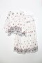 Embroidered Shirt Skirt Set