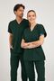 Hunter Green Lycra Nurse Jersey Bottom Top Surgical Team Scrubs Uniform Surgical Jersey - 5