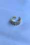 Ethnic Eagle Feather Design Special Design Masculine Adjustable Men's Ring - 5