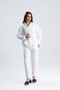 Women's Oversize Top and Bottom Set – Shirt and Elastic Pants Set of Two - 6