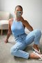 Women's Polyamide Halter Neck Seamless Bodysuit Zıbın Snap Fastener Body Full Lycra Crew Neck Body - 5