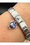 Stitch Figured Italian Bracelet Steel Charm I Italian Bracelet Steel Charm I Special Boxed