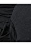 Highly Stretchy Knit , Super Soft, Black Background with Dark Grey Diagonal Striped , Width: 145 cm