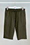 Remsa Men's Pool Sea Long Capri Shorts Swimwear Rks-02 Khaki - 8
