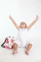 0-7 Years Pink Children's Backpack 25X22X15 - Waterproof - Daily - 7