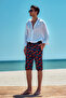 Patterned Men's Shorts Capri Swimsuit RKS-04 Remsa Swimwear - 2