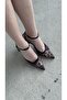 حذاء Zonex Leopard Mesh بكعب مفصل - 4