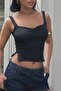 Flexible Blouse with Shirred Front and Slits on the Sides - 5