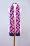 V Patterned Knitwear Shawl - 4