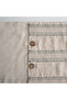 Delfin Double Duvet Cover Set 100% Organic Cotton Linen Green 200x220 Cm - 4